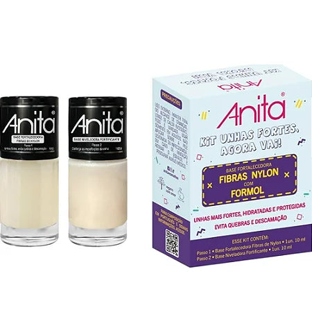 Anita Esmalte Kit: Unhas Fortes, Agora Vai (105g)